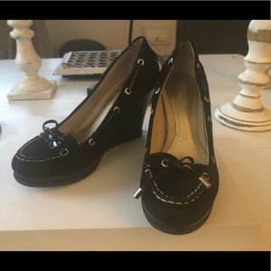 Sperry Top-Sider Fairwind Wedge Heel Shoes size 6